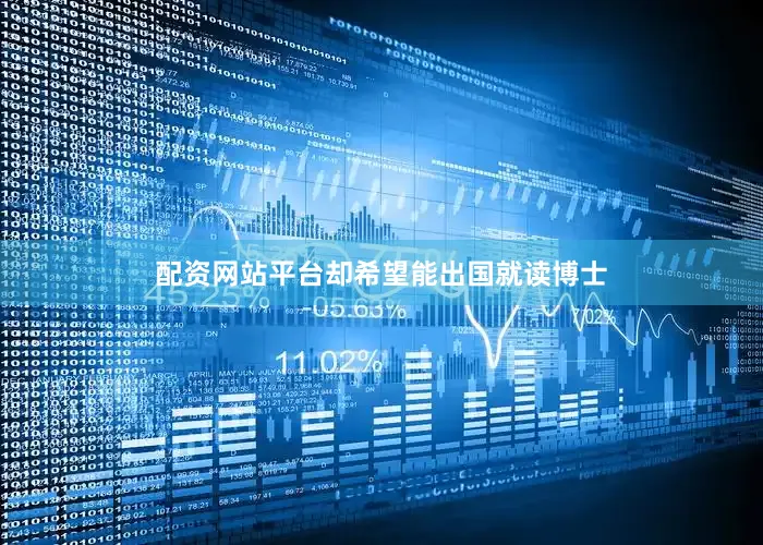 配资网站平台却希望能出国就读博士