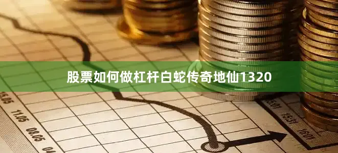 股票如何做杠杆白蛇传奇地仙1320