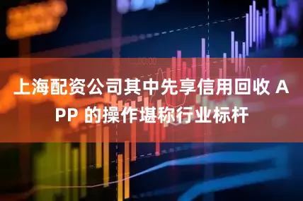 上海配资公司其中先享信用回收 APP 的操作堪称行业标杆